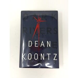 Signed Dean Koontz Dark Rivers of the Heart 1st Trade Edition Hardcover 1994